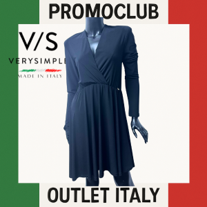 Рокля VerySimple ,размер 46, 95% пoлиестер, 5% еластан, Италия